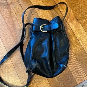 Vintage coach bucket bag